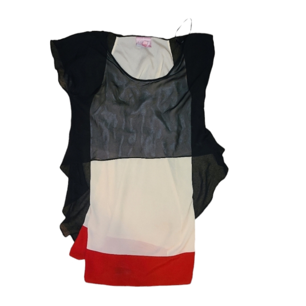 Romeo & Juliet Tri-Color Dress